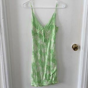 Hazel Boutique Green Mini Dress NWOT